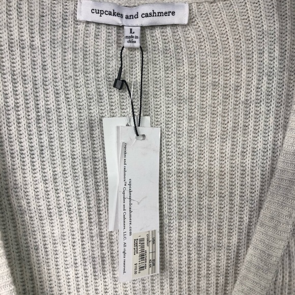 Cupcakes and Cashmere Imelda Faux Wrap Sweater - Picture 5 of 5